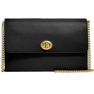 Coach Crossbody with Gold Chain Detail WOC